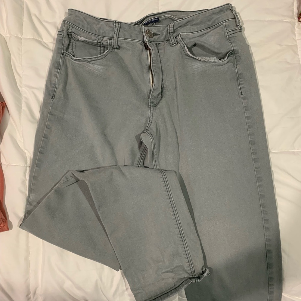 american eagle green pants